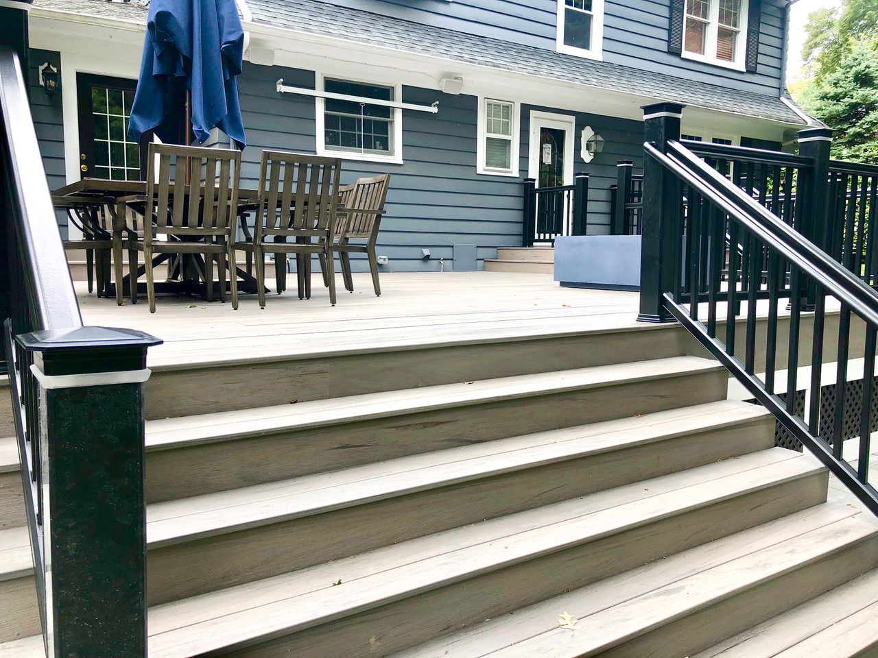 New Deck and Railings 